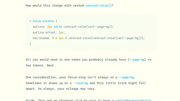 Focus rings with nested contrast-color()?