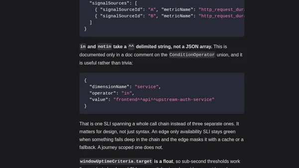 Azure Monitor SLIs on Managed Prometheus: the bits the docs don't tell you