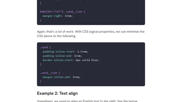 Digging Into CSS Logical Properties