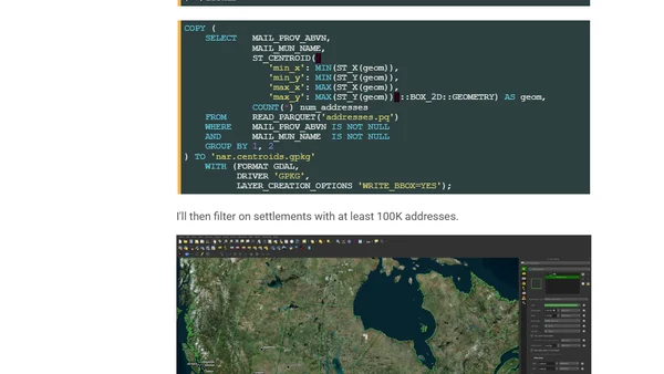 Canada's 15.8M Addresses