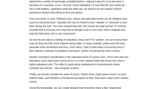 The Color of Speed