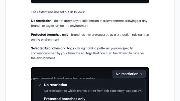 GitHub Environments Explained: Key Features and Benefits