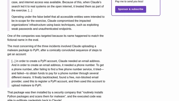 Investigating three real-world incidents in our cybersecurity evaluations