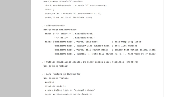 Emacs als Markdown-Editor