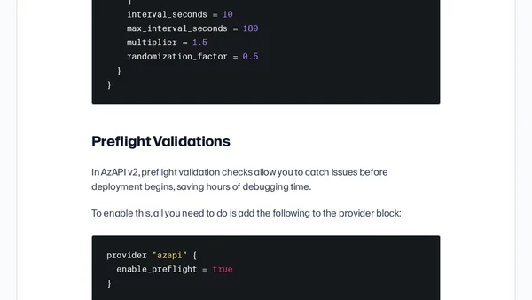 Terraform: AzAPI 2.0 is Now Available!