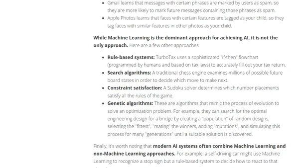 What is "AI" versus "Machine Learning"? 🤔