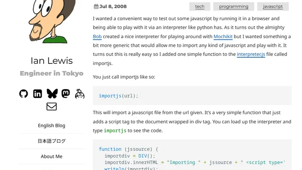 Javascript Interpreter