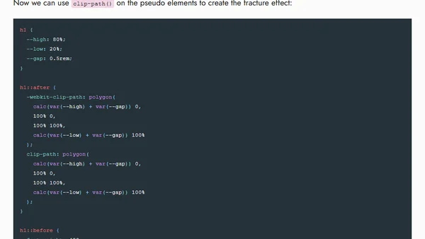 Re-creating the ‘His Dark Materials’ Logo in CSS