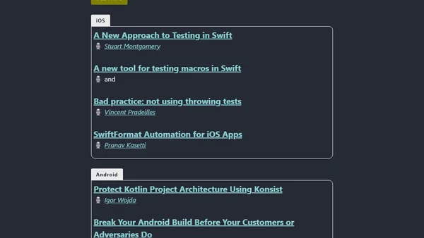 Mobile Automation Newsletter - #16