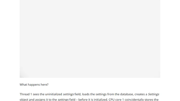 Double-Checked Locking in Java