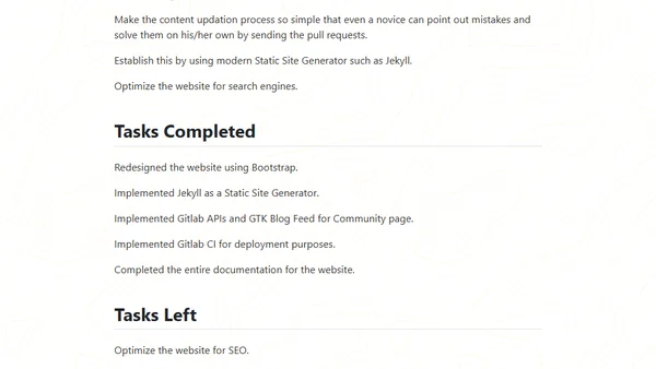 Final Report for Google Summer of Code 2019