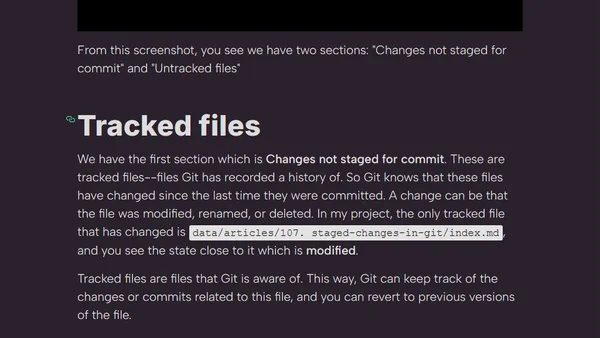 What are Tracked and Untracked Files in Git?