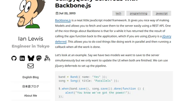 Using jQuery deferreds with Backbone.js