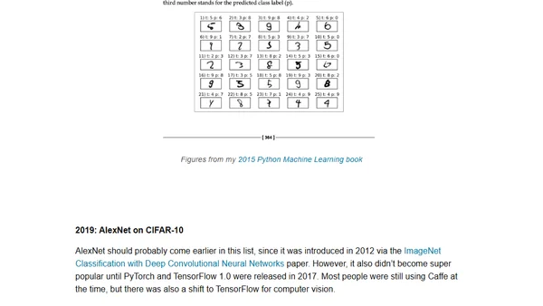 From Random Forests to RLVR: A Short History of ML/AI Hello Worlds