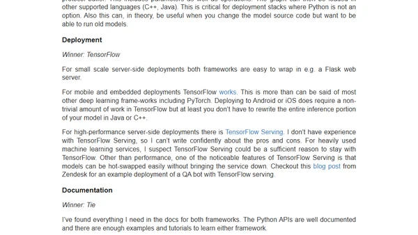PyTorch or TensorFlow?