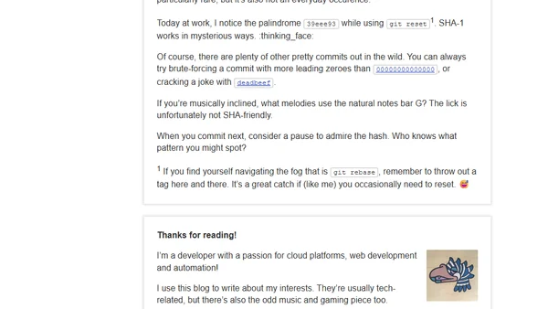 Pretty commits