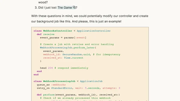 Question Driven Development