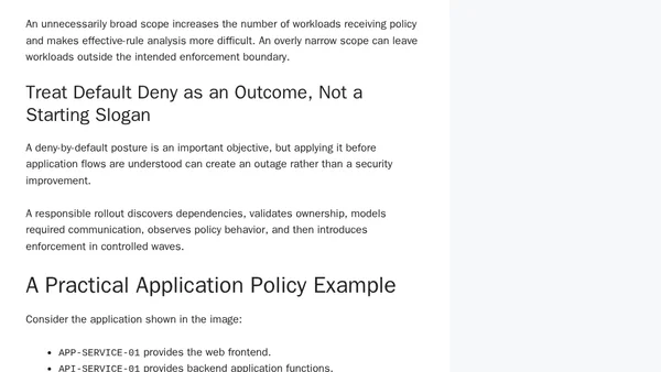 NSX Distributed Firewall as a Security Customs Network: A Practical Mental Model for East-West Zero Trust