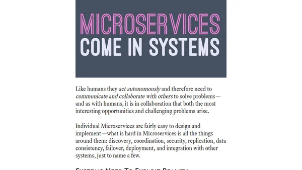 bla bla microservices bla bla