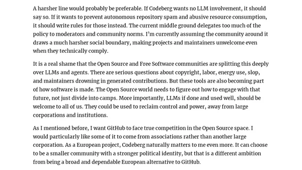 Codeberg Divides