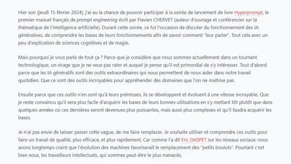 IA: ne ratez pas la révolution qui est en marche