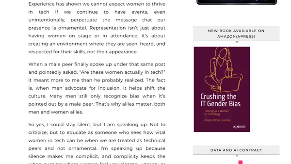 We Can do Better: Why Representation and Respect Still Matter for Women in Tech