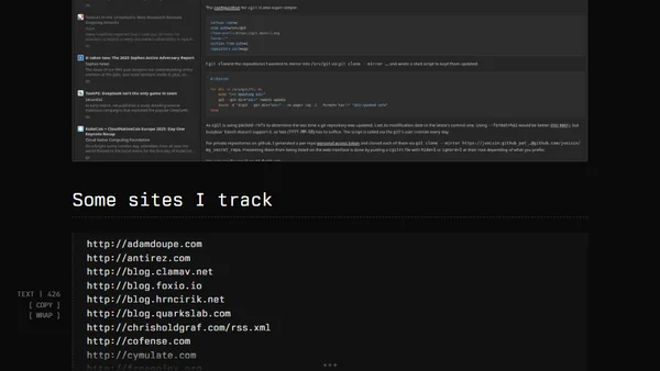 Offsec RSS feeds