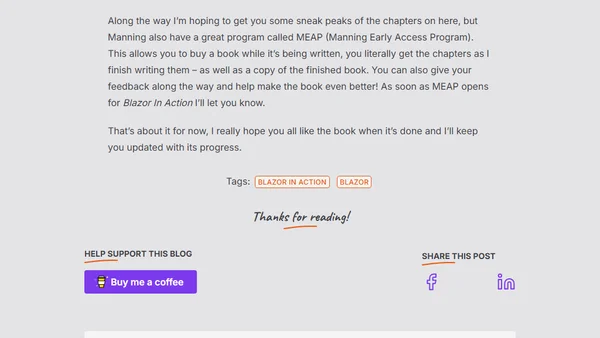 I'm writing a book!