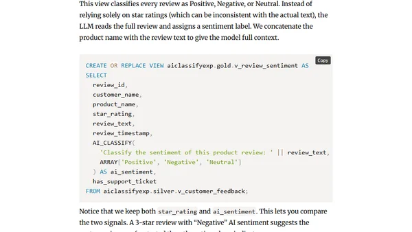 Classify Your Data with SQL: A Hands-On Guide to Dremio's AI_CLASSIFY Function