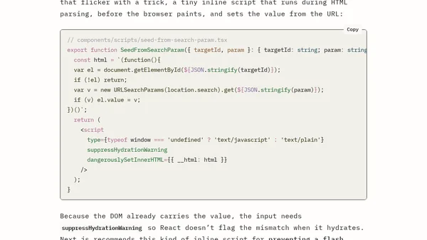 Experimenting with RSCs for Performance and UX in Next.js