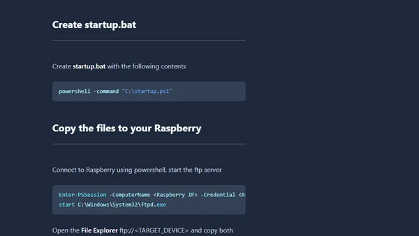 Raspberry Pi: Run ASP.NET Core on Startup