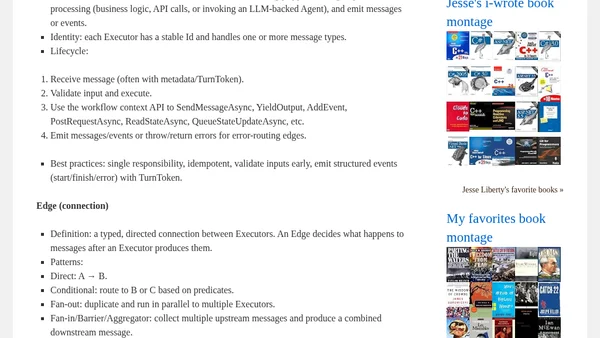 Nodes & Edges in Microsoft Agent Framework