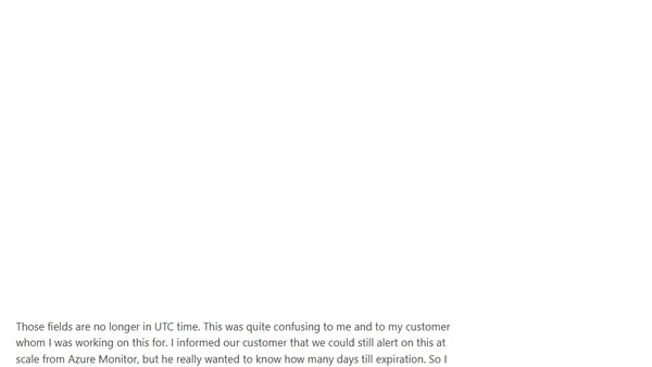 Monitor Key Vault Certificates