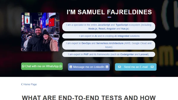 What Are End-to-End Tests and How to Implement Them with Playwright