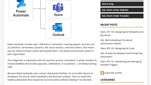 Fabric RTI 101: Integrating Power Automate with Activator