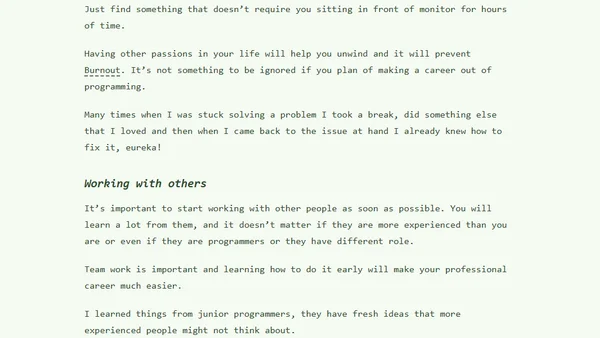 Programming