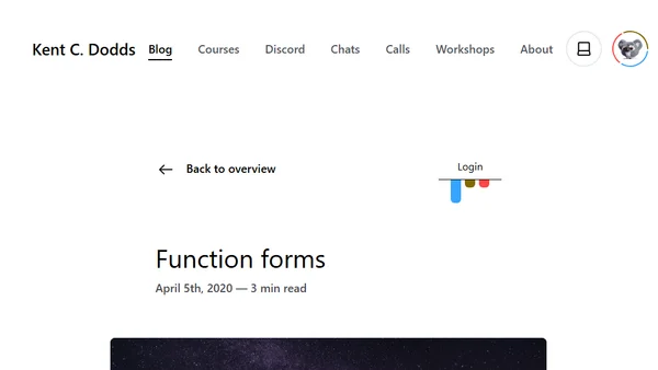 Function forms