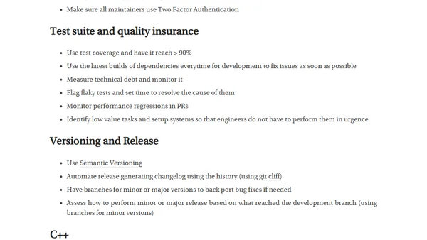 Open-source modus operandi