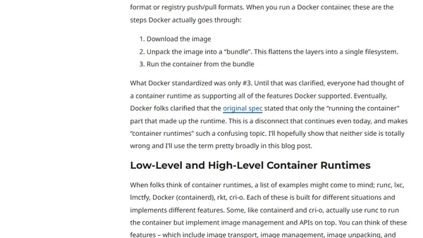 Container Runtimes Part 1: An Introduction to Container Runtimes