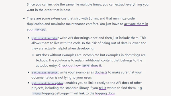 Maintaining a Python Project When It’s Not Your Job