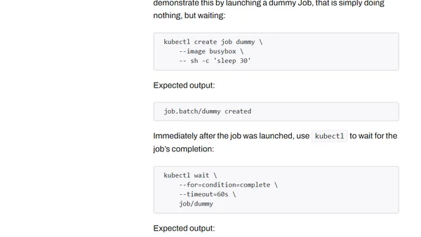 Five Hints for Working With Kubectl