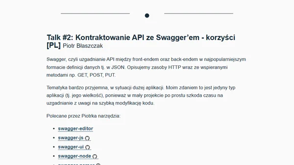 WarsawJS Meetup #29
