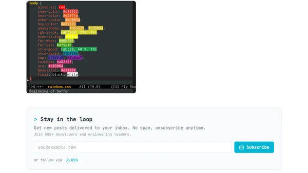 Announcing rainbow-mode