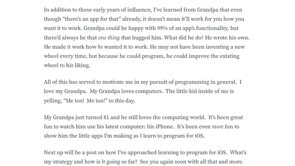 Journey in iOS Development Series – In the Beginning…