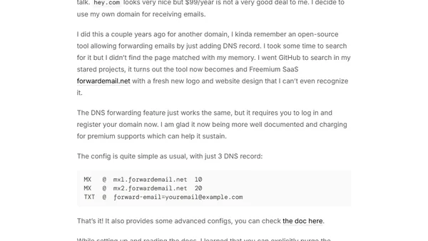 Domain Email