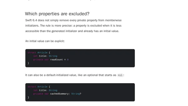 Memberwise Initializer in Swift explained with Code Examples