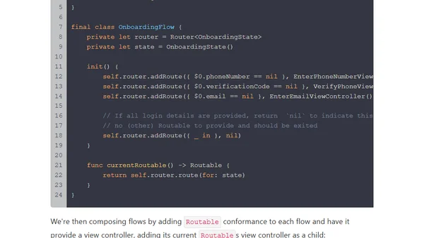 iOS Architecture at Lyft