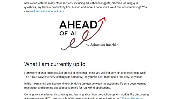 Ahead Of AI, And What's Next?