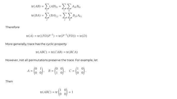 Proof of the rank-trace theorem