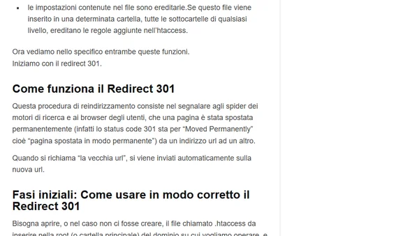 Tutorial SEO: Ecco la differenza tra redirect 301 e URL Rewrite